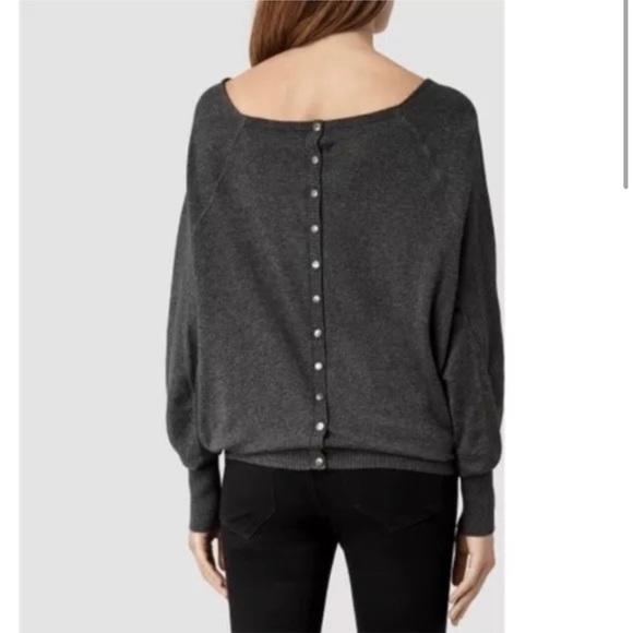 All Saints Elgar Cowl Neck Sweater - Picture 2 of 2